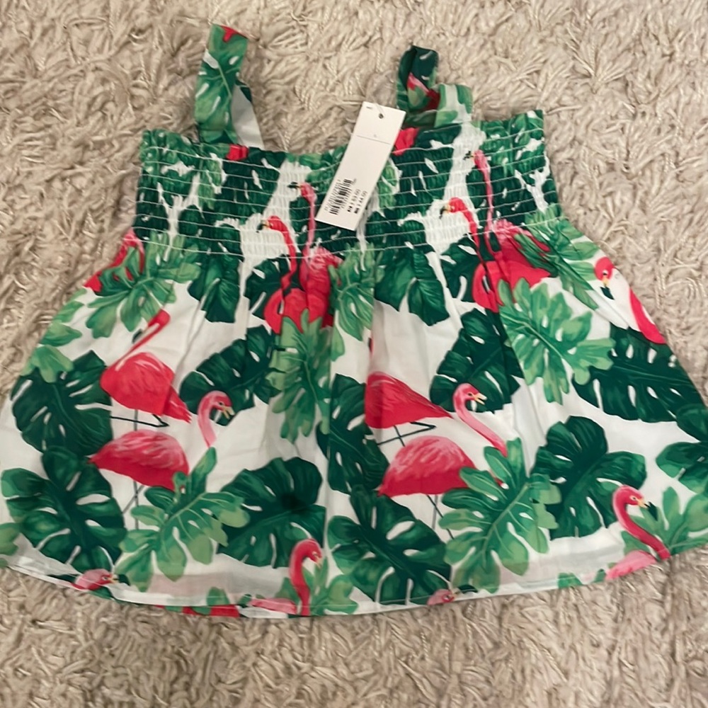 Adorable girls Janie and Jack tank top. New with tags.